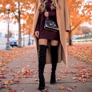 Stuart Weitzman Jocey Over The Knee Boots - 9.5